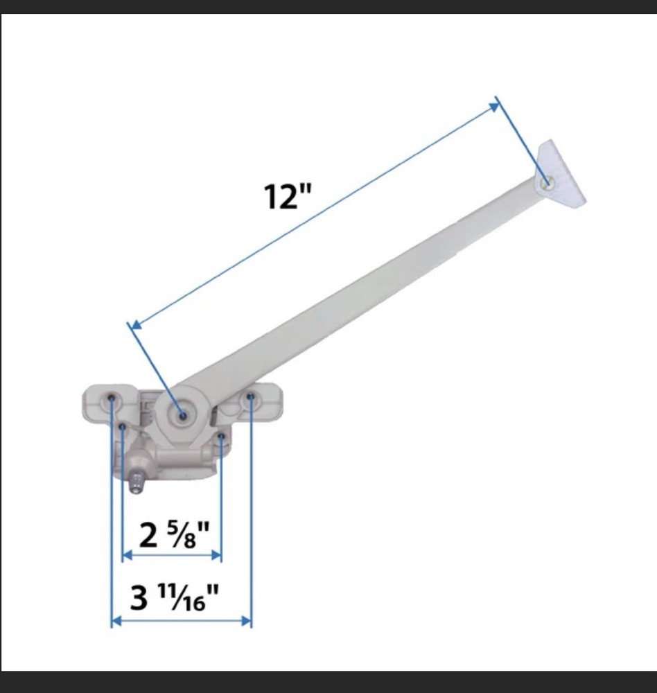 andersen casement straight arm operator right hand