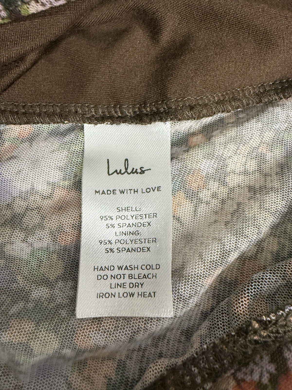 Lulus Whimsical Garden Fairy Goth Bodysuit Mesh Rutched Long Sleeve Size Small