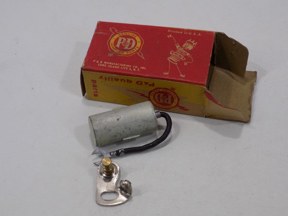 NOS P&D IGNITION UC-109 CONDENSER B0-63