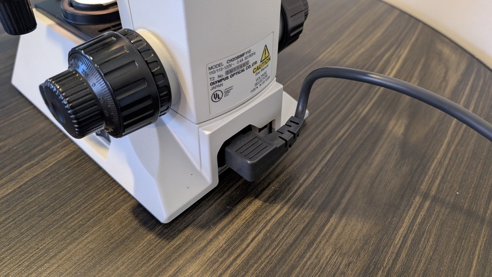 Olympus CH20 Microscope With 4 Objectives