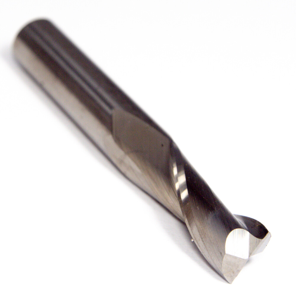 Precision 001017 Carbide Square End Mill 3/8" 2FL Bright E3302