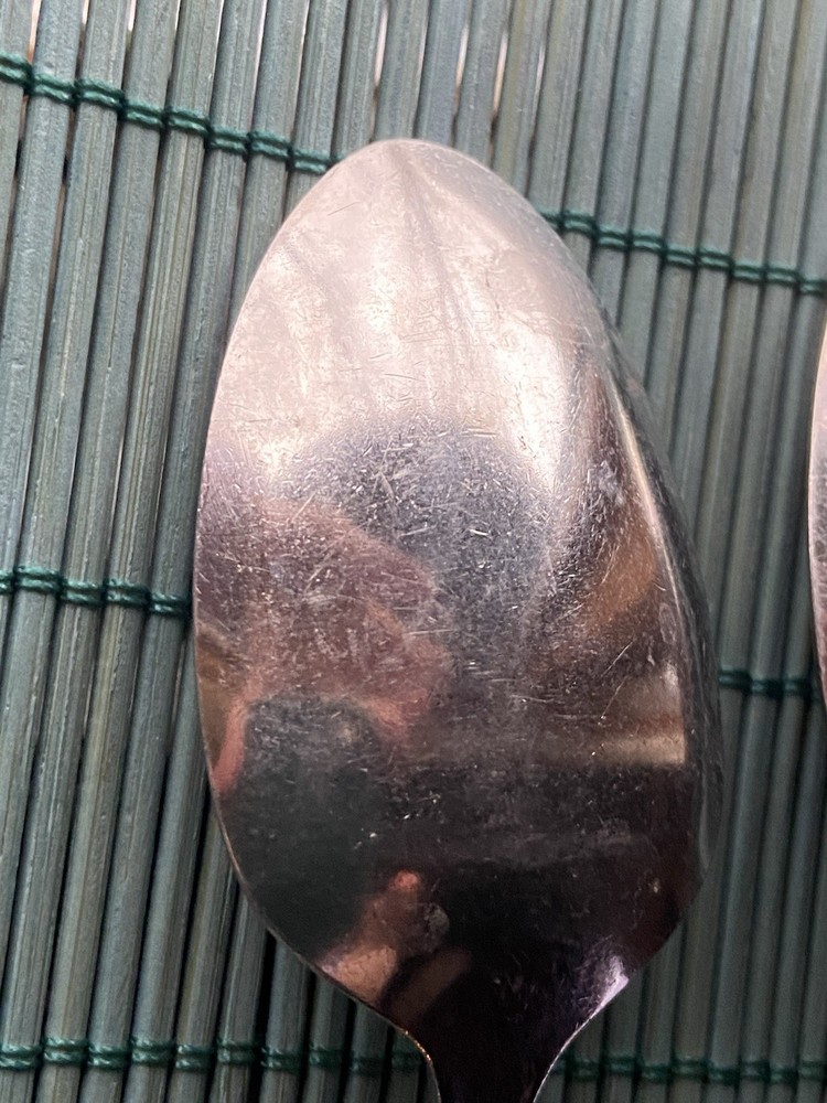 Oneida Community CLARETTE Stainless Teaspoons 6” Flatware Set 3