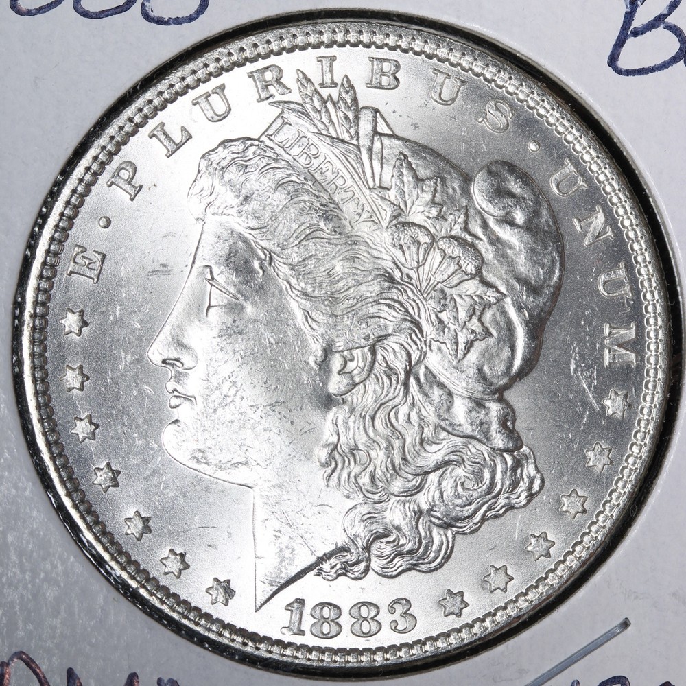 1883 Morgan Silver Dollar BU *UNCIRCULATED* MS E382 KDMA