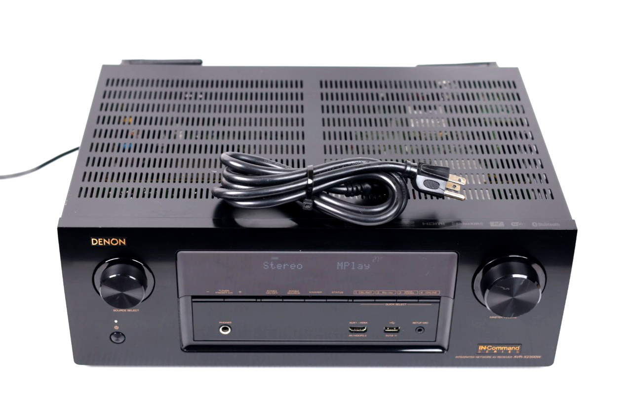 READ Denon AVR-X2300W 7.2 Channel Integrated Network AV Receiver u914