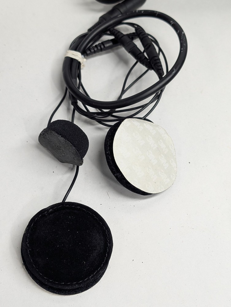 Helmet Headset Speaker Headphone Mic Microphone Motorcycle Intercom Push Button