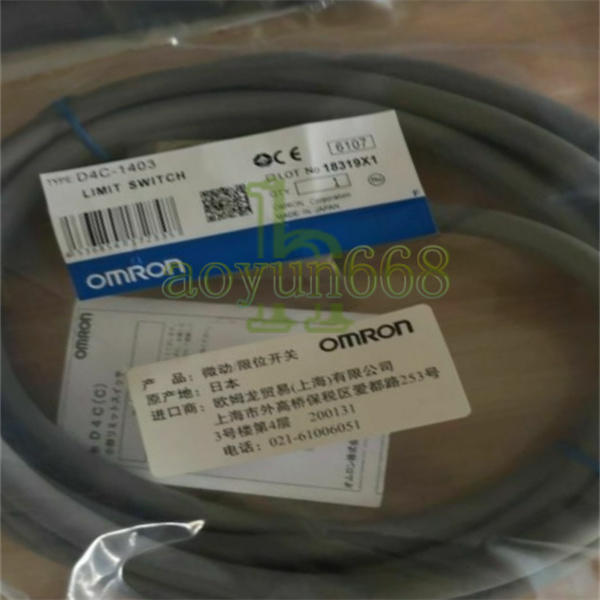 1PCS NEW Omron Limit Switch D4C-1403 D4C1403