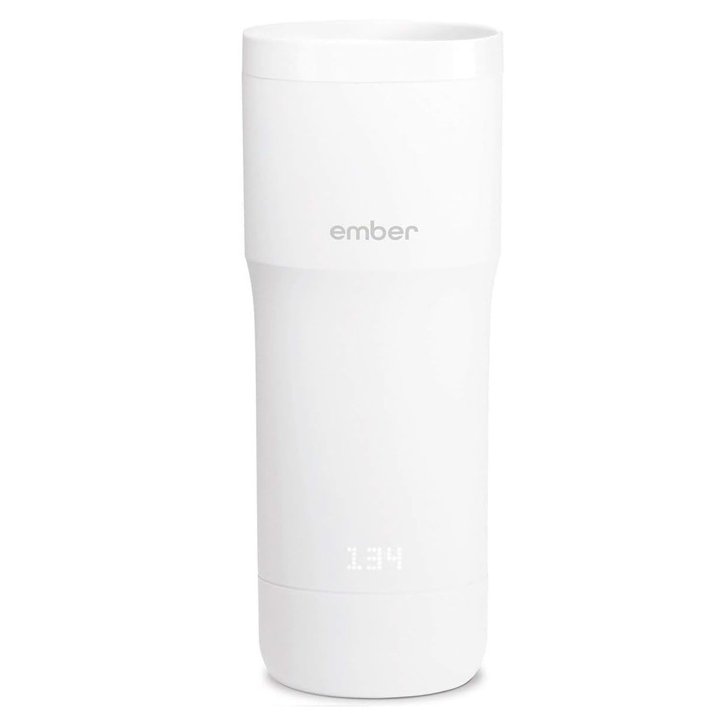Ember 12 oz Travel Mug with Precision Temperature Control in White
