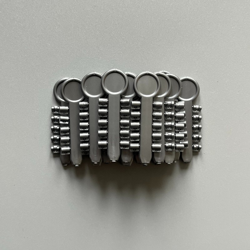 200Pcs/Pack Dental Rotation Wedge Orthodontic Rubber Elastic Rotary Pads Gray