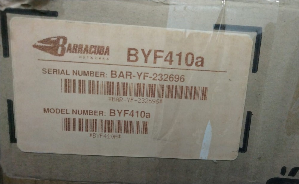 Barracuda Network Soultions Web Filter 410 Web Security Gateway, BYF410a