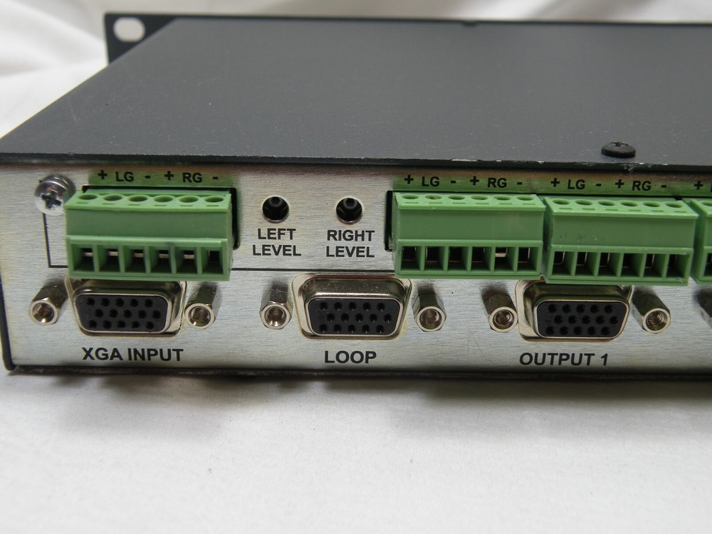 Kramer VP-108, Computer Graphics Video & Balanced Stereo Audio Distribution Amp.