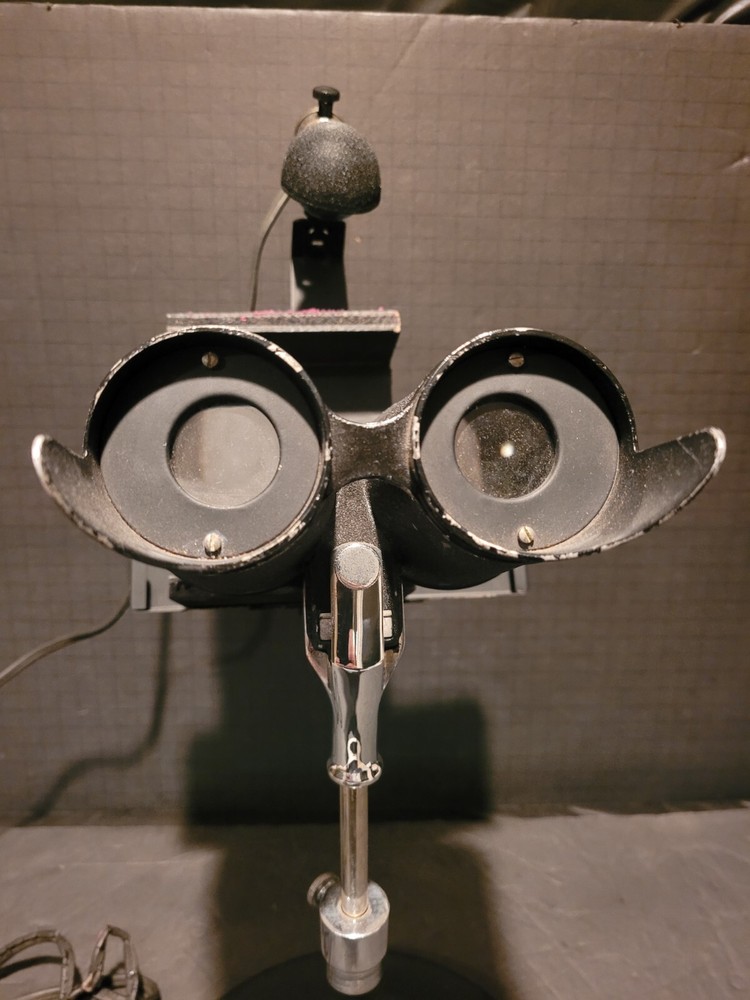1930's Keystone Telebinocular Test with Case - Version 38