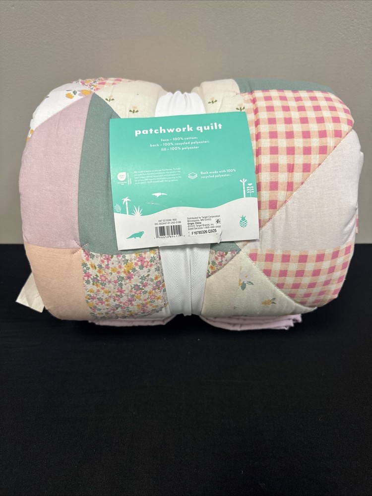 Twin Multi Patchwork Heirloom Kids' Quilt - Pillowfort