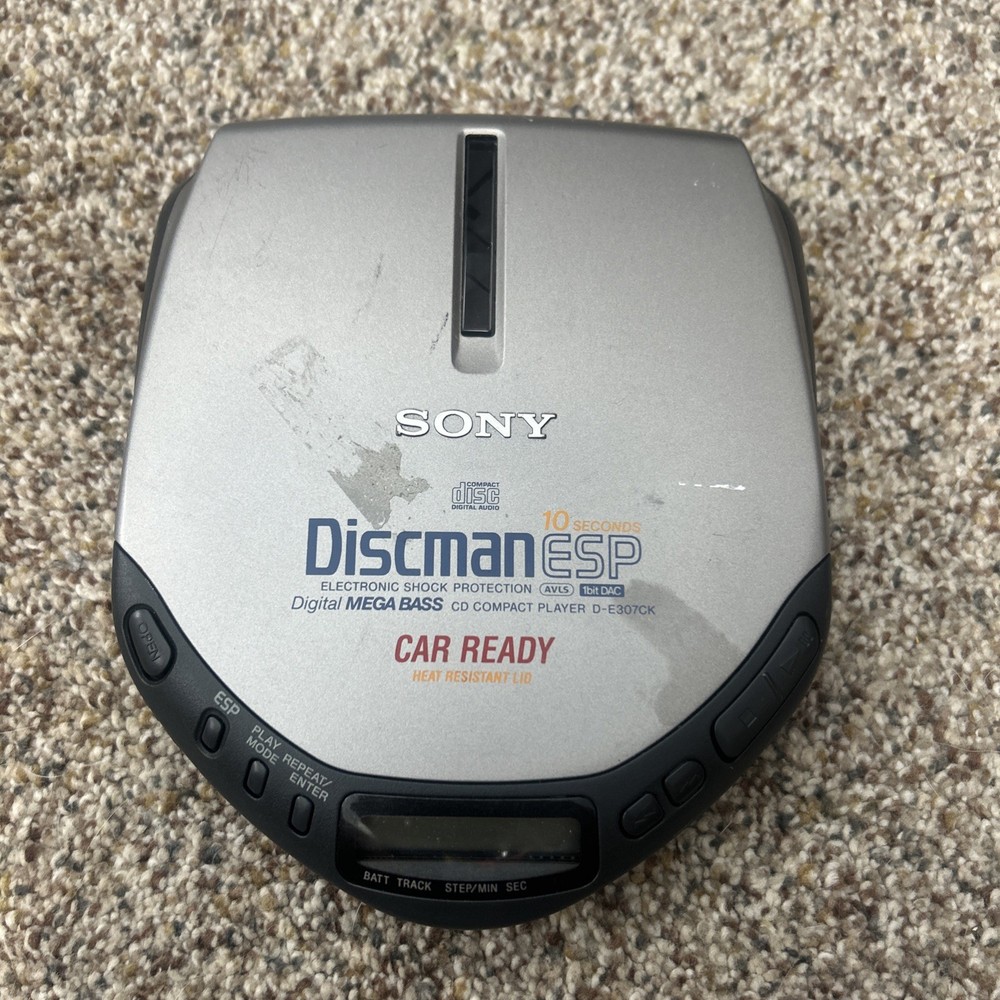Sony Discman ESP CD Player D-E307CK