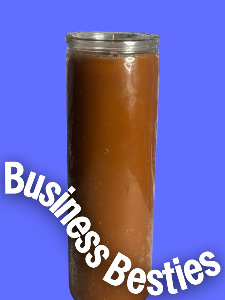 7 Day Plain Candle Brown