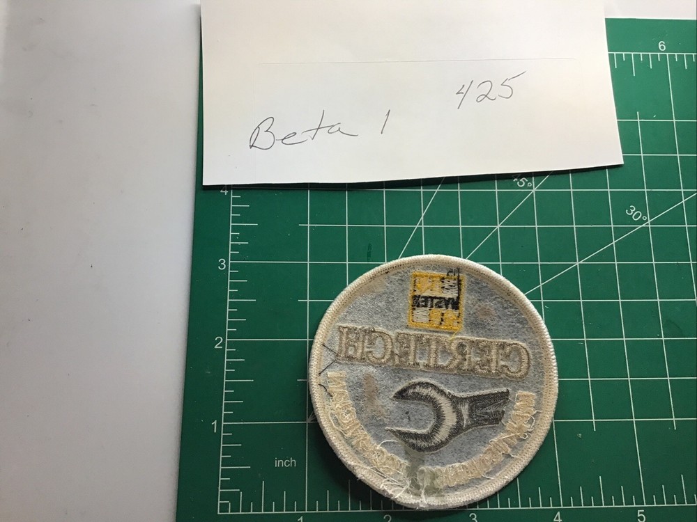 HYSTER Patch - vintage - Certech Maintenance Technician