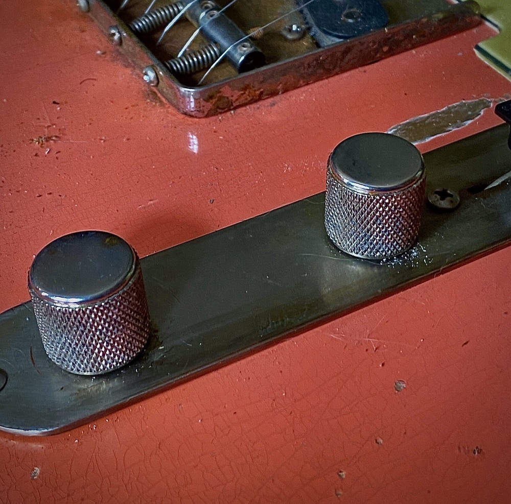 Relic Aged 60s Aluminum Telecaster Barrel Knobs
