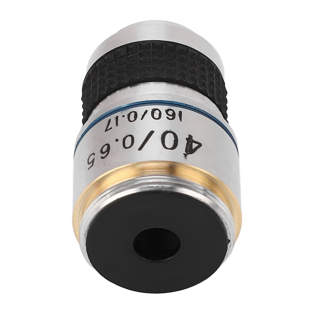 Microscope Objective Lens Biological 40X 185 Achromatic Standard RMS Thread New