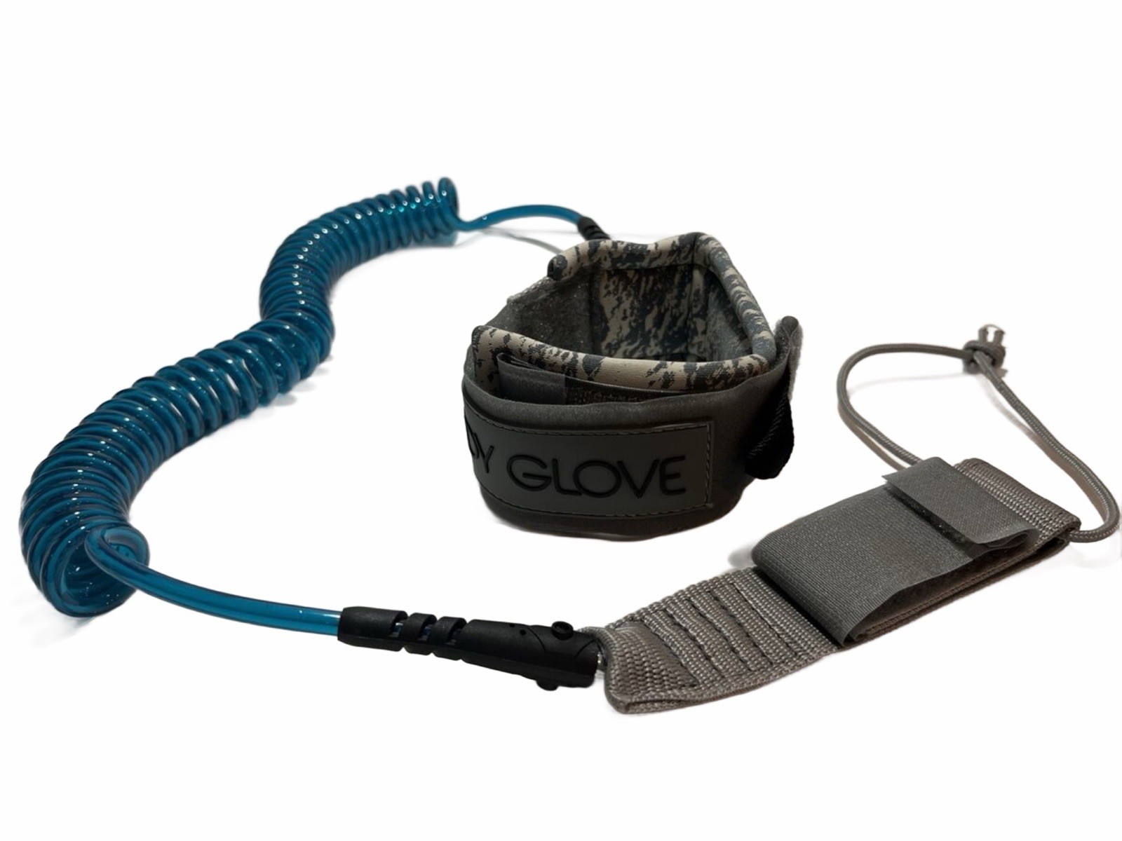 Body Glove SUP Paddleboard Leash – Coiled Cord, Neoprene Ankle Strap