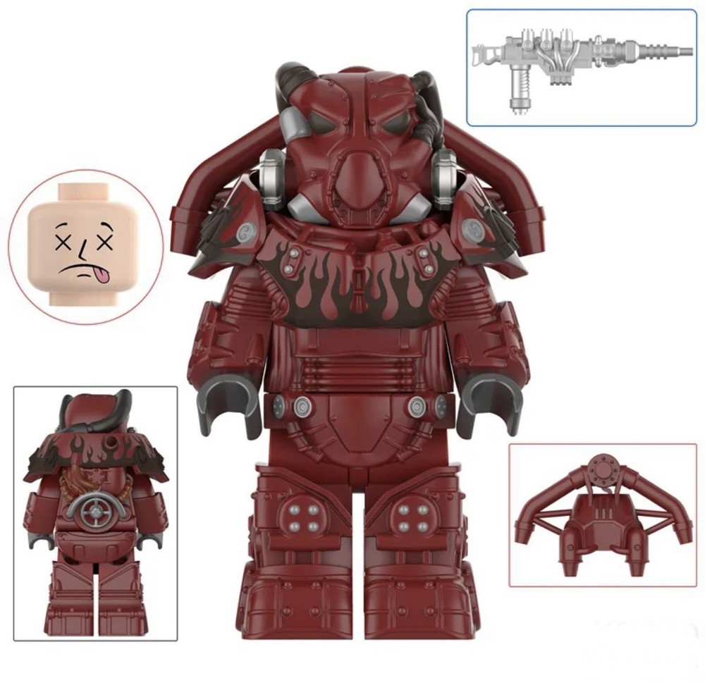 X-01 Power Armor Minifigures