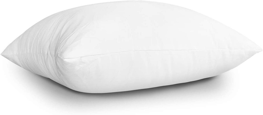 18x18 White Throw Pillow Insert Soft Polyester Down Alternative Washable