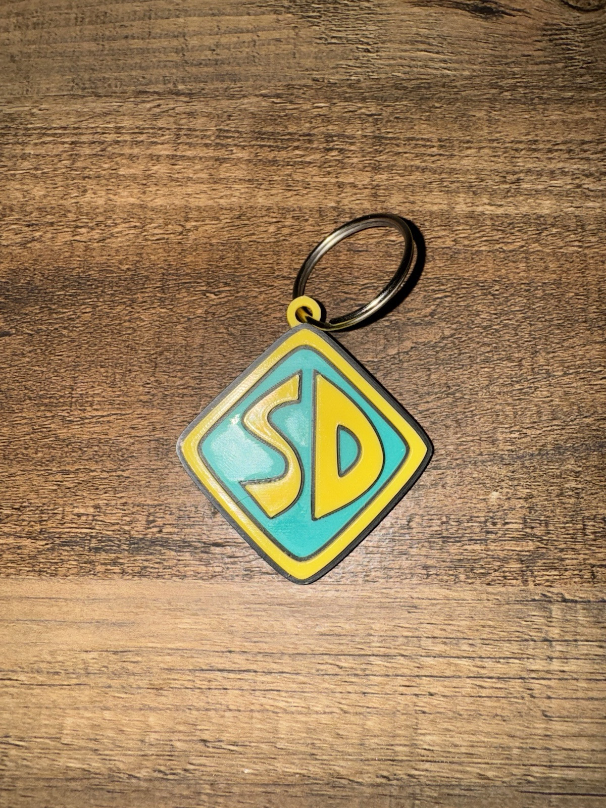 Scooby doo dog Tag Key Chain Charm Key Charm Where Are You Collectible