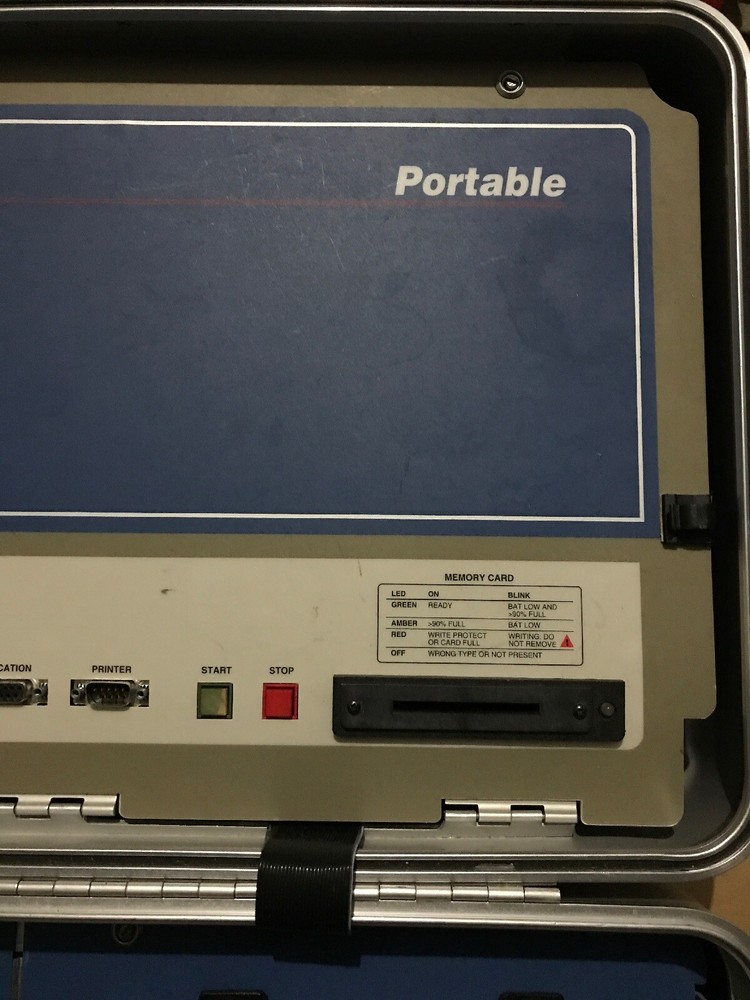 KAYE PORTABLE BRIEFCASE VALIDATOR THERMAL VALIDATOR X1310 Val515