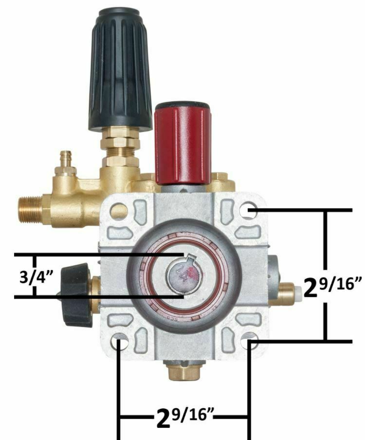 PACIFIC HYDROSTSAR 67546 3/4" Horizontal Shaft Replacement pump