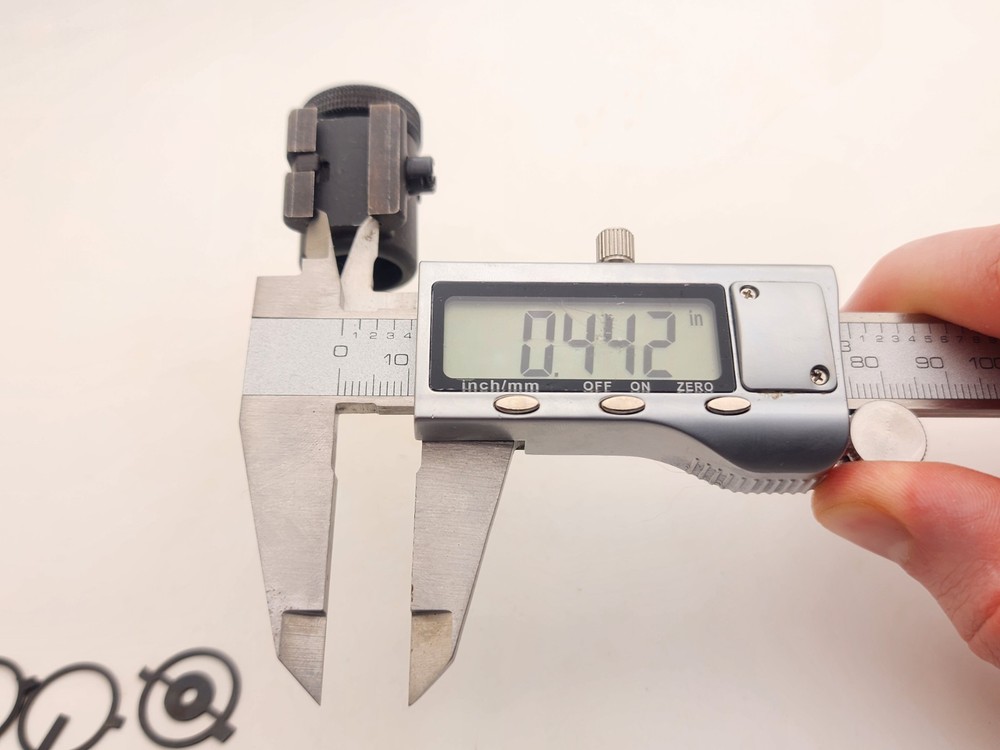 Vintage Lyman 93 Match Front Globe Sight No Base w/Two Inserts