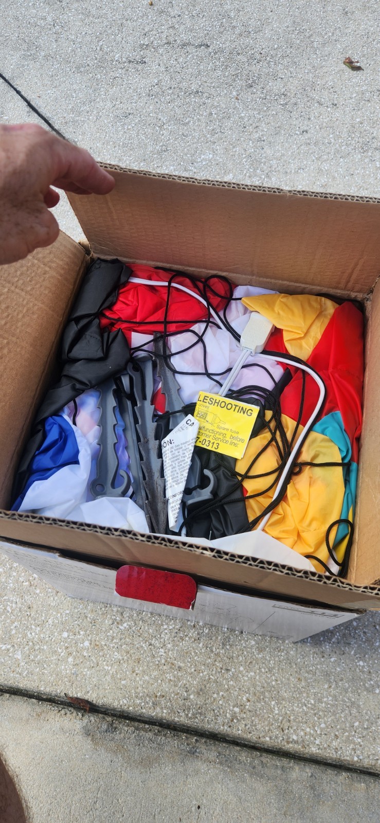 RARE Home Accents 12ft LED Nutcracker Inflatable Gemmy Airblown – Tested