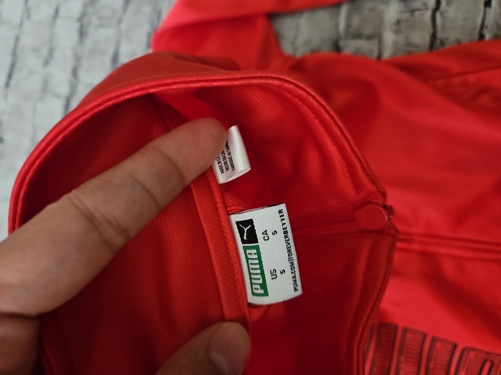 Puma Little Boy Size 5 Red Jacket