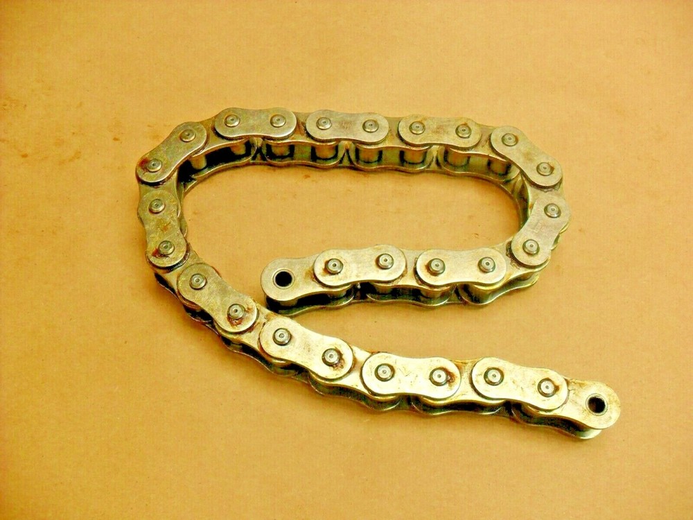 Renold #60 Single Strand Roller Chain Riveted 21" New