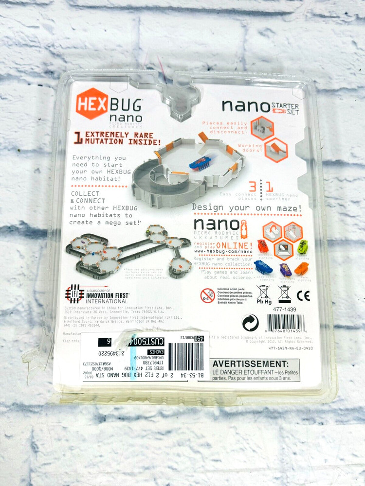 HexBug Nano Starter Set 1 Extremely Rare Mutation Nano Starter Set - New