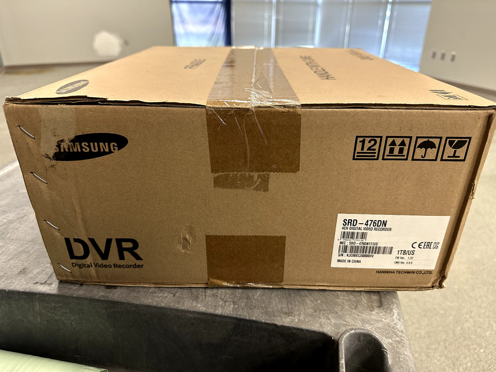 Samsung DVR SRD-476DN 4CH Digital Video Recorder new
