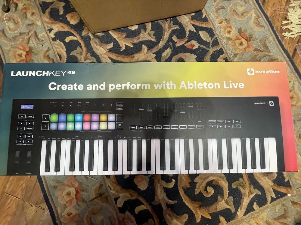 Novation Launchkey 49-Key MIDI Keyboard Controller – Used, Untested