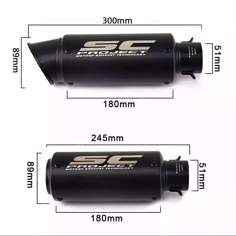 For Kawasaki Ninja ZX6R ZX636 2009-2025 Full Exhaust System Header Muffler Pipe