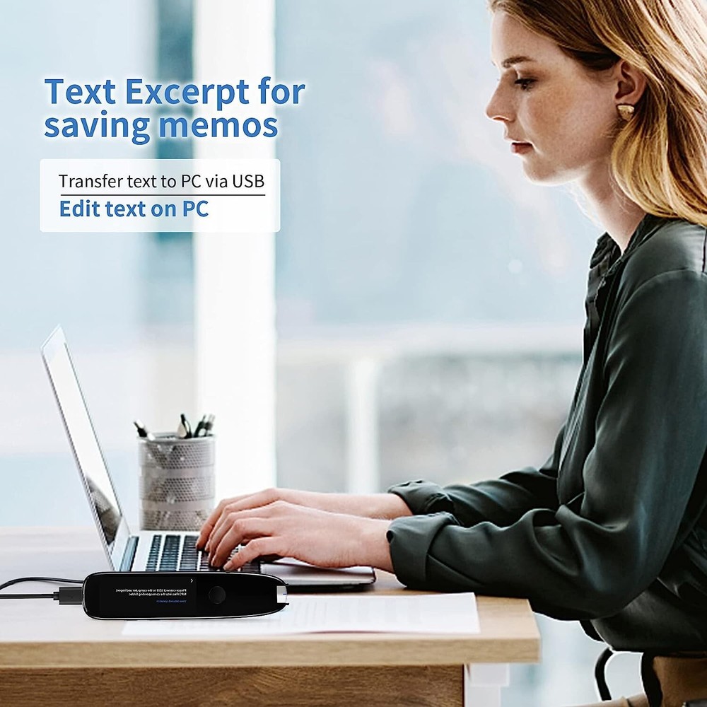 Portable Pen Scanning Translator for Language Learners Electronic Dictionary