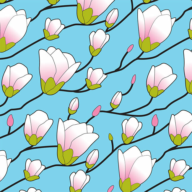 Early Spring Print Tissue Paper 500x750mm Multi Listing