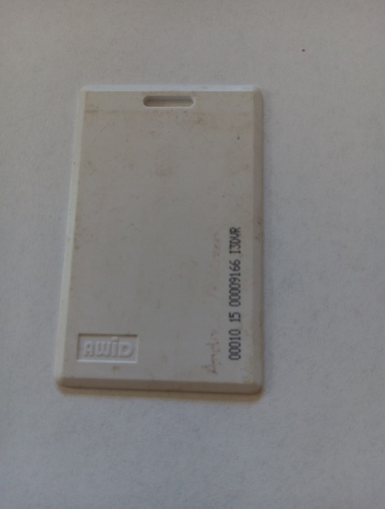 AWID Provimity Card Badge