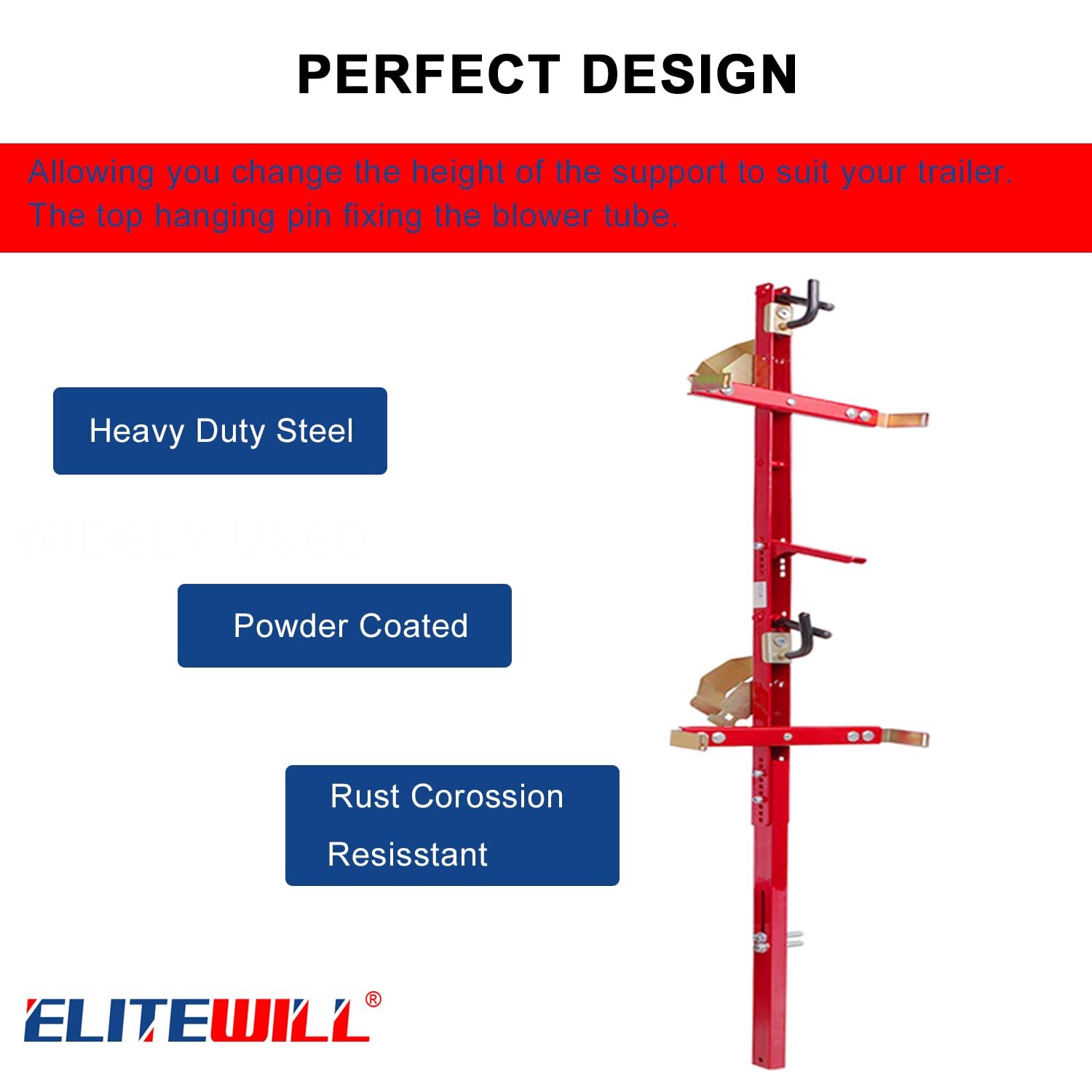ELITEWILL 3 Place Weedeater Rack & 2 Place Backpack Blower Rack for Open Trailer