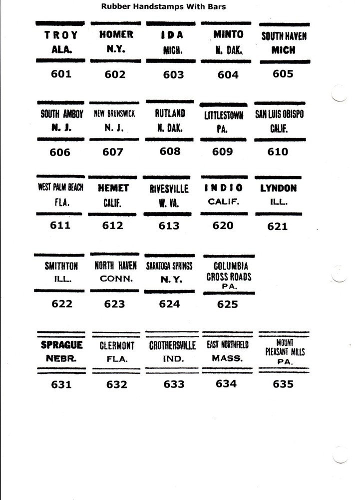 PSS Catalog of US Town and Type Precancels, 8th Ed, (2019) – NEW