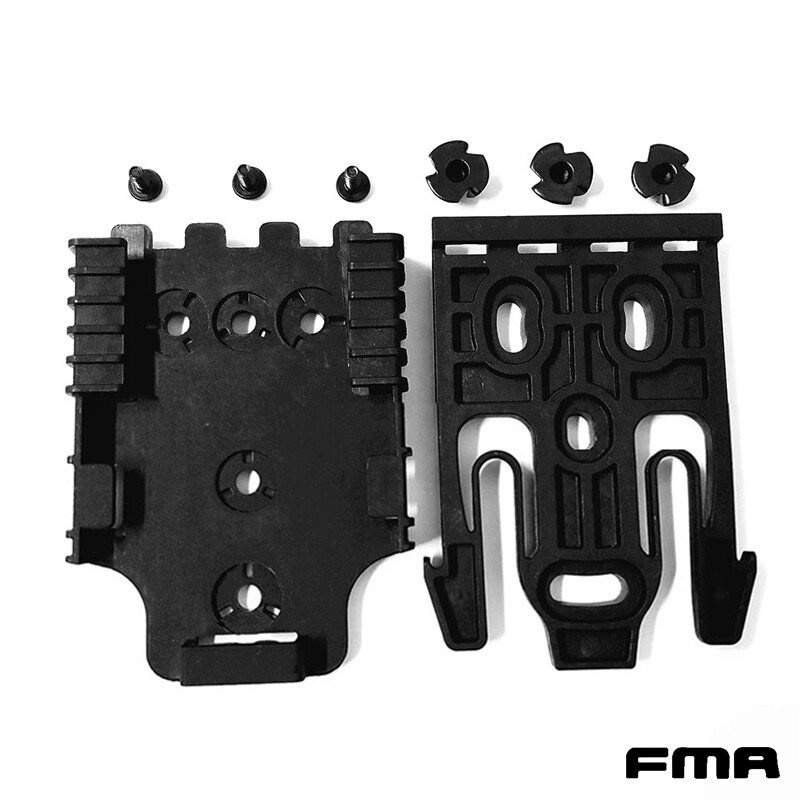 FMA Tactical Holster Accessory Quick Locking System QLS Kit W/ Locking Fork Army