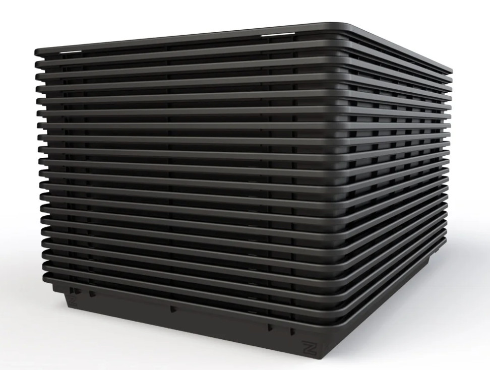 Zion Case - Horizontal Display Case with Risers No Lock Included - Pack of 3