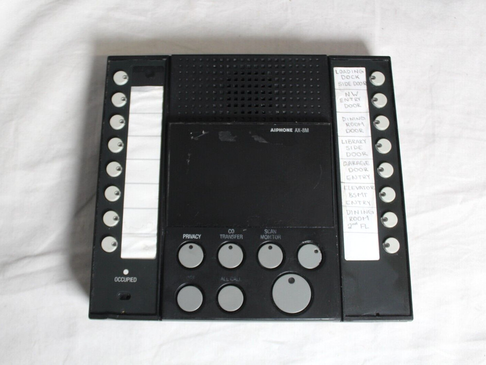 Aiphone AX-8M Audio Master Station