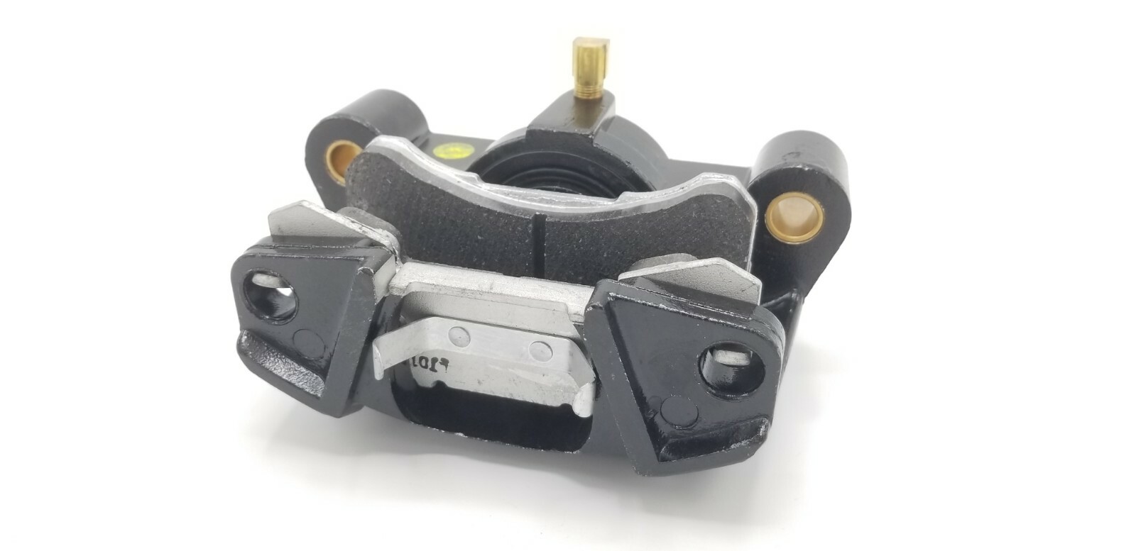 Tie Down Vented ECoated Caliper Assembly w/Pads 9.6" 10" 12" Trailer Disc Brakes