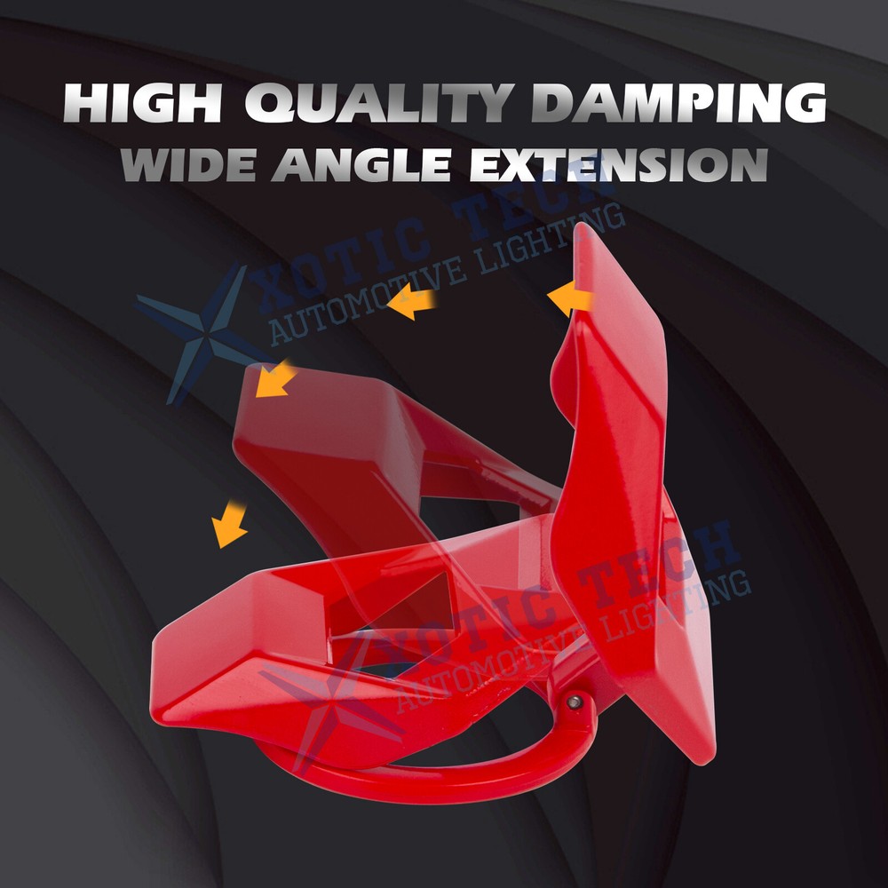 Gloss Red Engine Start Stop Push Button Switch Decor Cover Trim Car Accessories