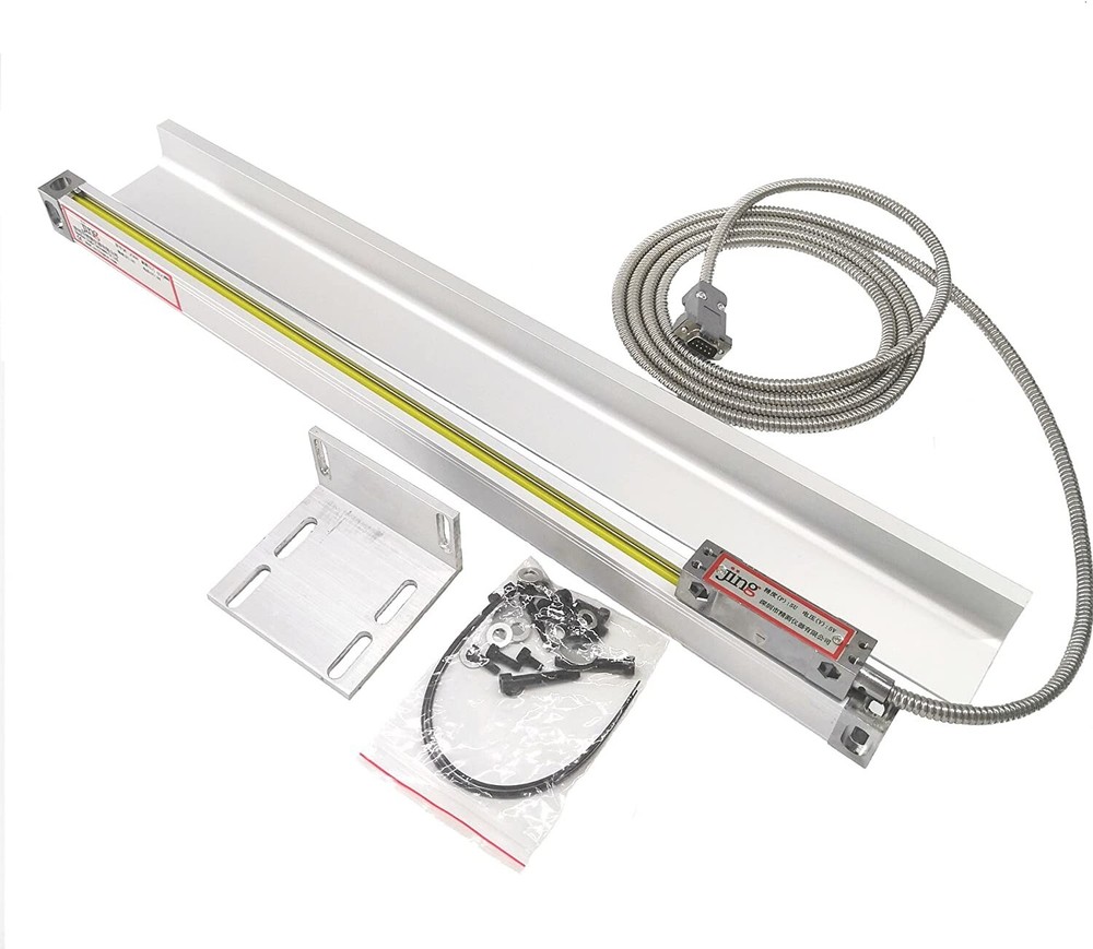 2 Axis LCD Digital Readout& Linear Scale For Milling Lathe Machine(100mm &650mm)