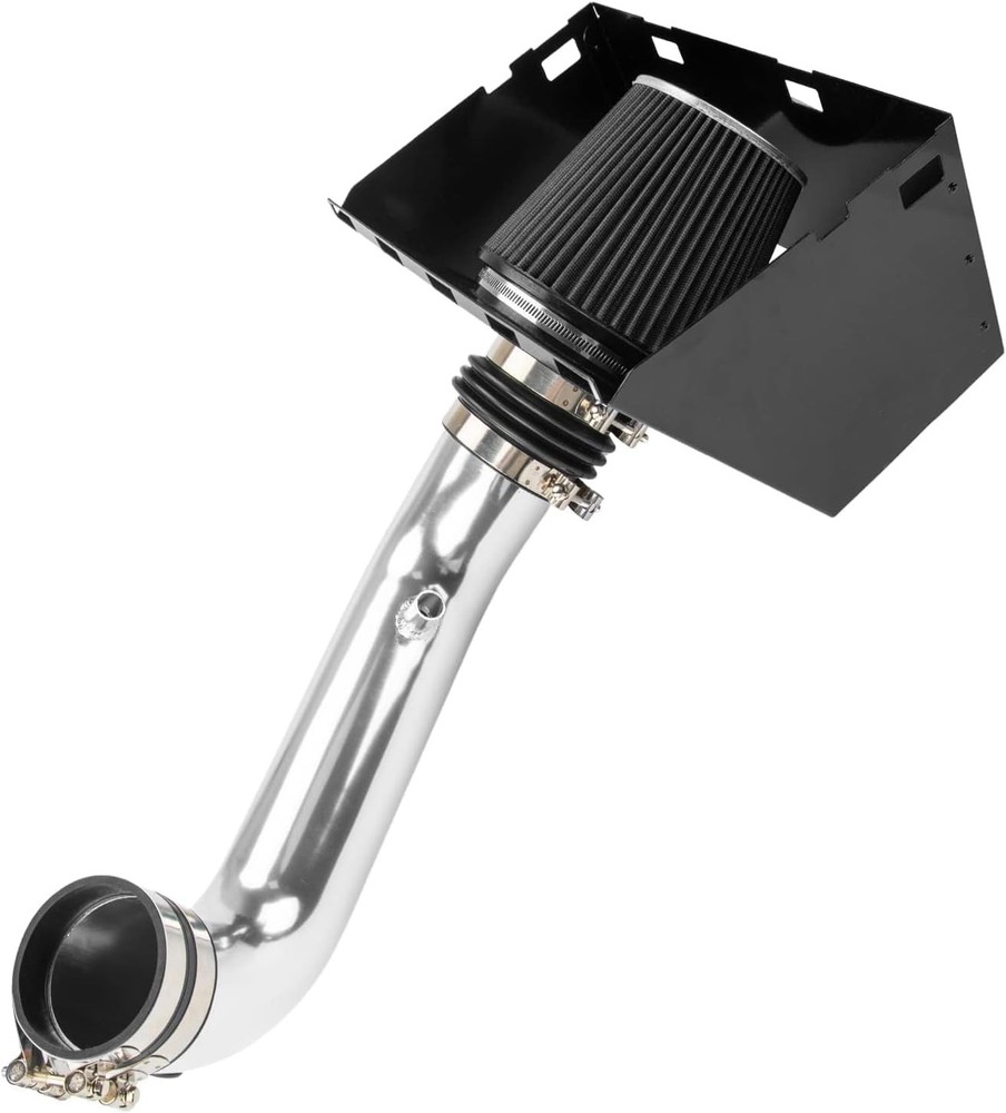 Cold Air Intake Kit System + Heat Shield Compatible with Dodge Ram