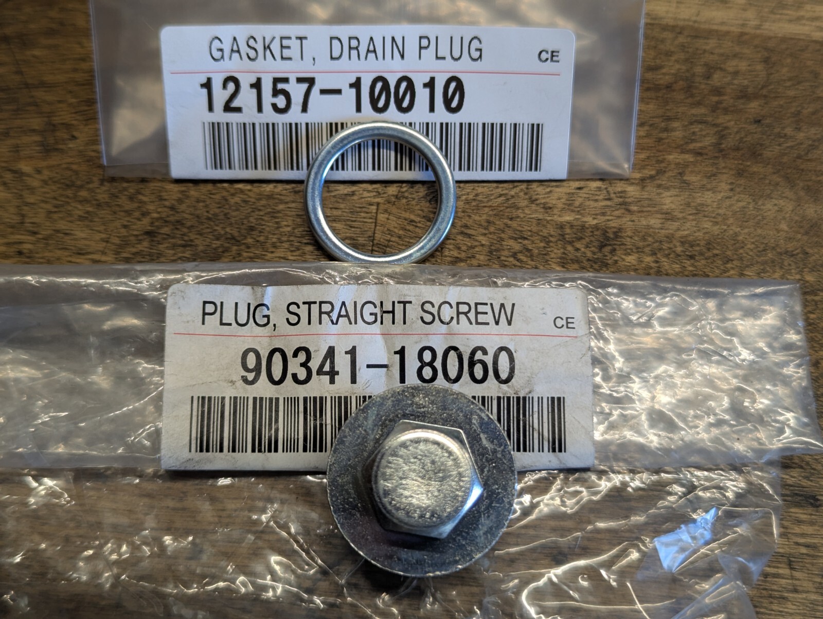 OEM Lexus Toyota Front Differential Fill Plug & Washer Tacoma 4Runner Diff Bolt