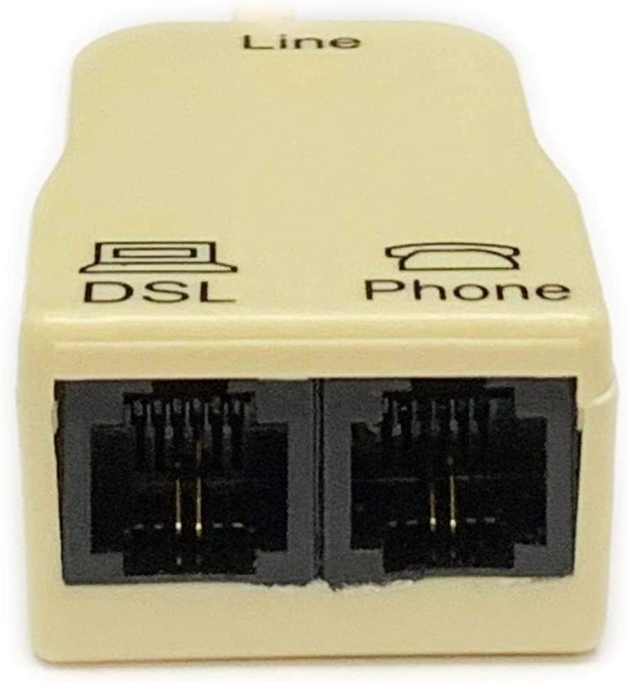 In-Line DSL Filter W/Splitter