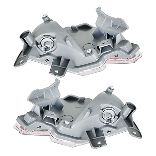 Bumper Tail Light Rear Reflector Assembly Replacement Driver & Passenger Side